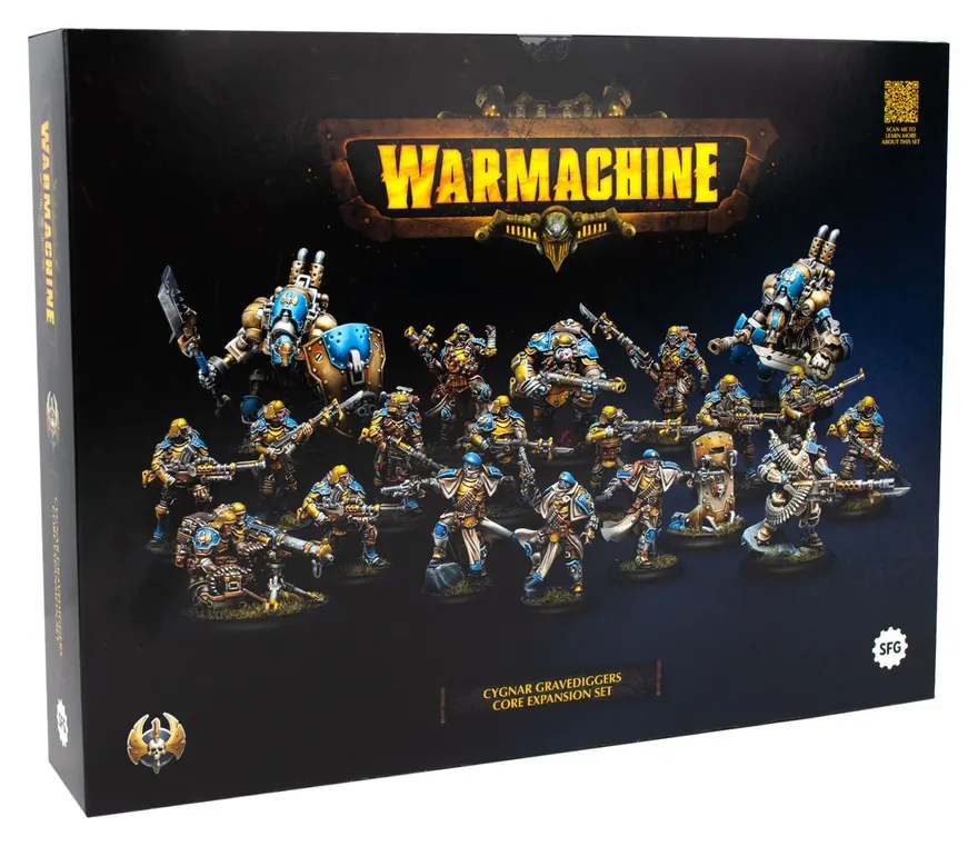 Warmachine - Cygnar Gravediggers Core Expansion