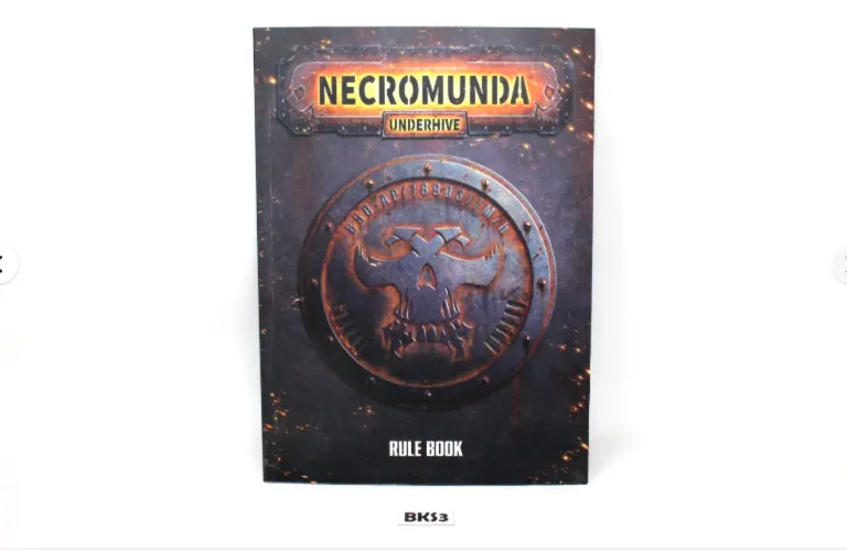 Necromunda Underhive Rule Book BKS3