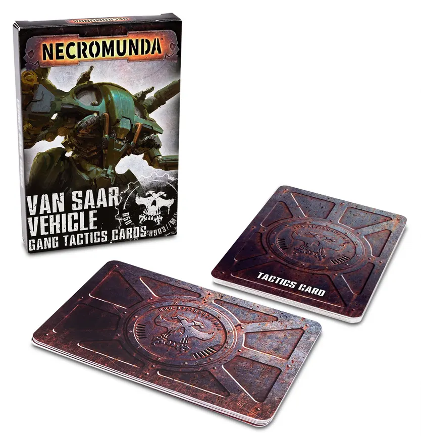 Games Workshop Van Saar Gang Tactics Cards (Second Edition)
