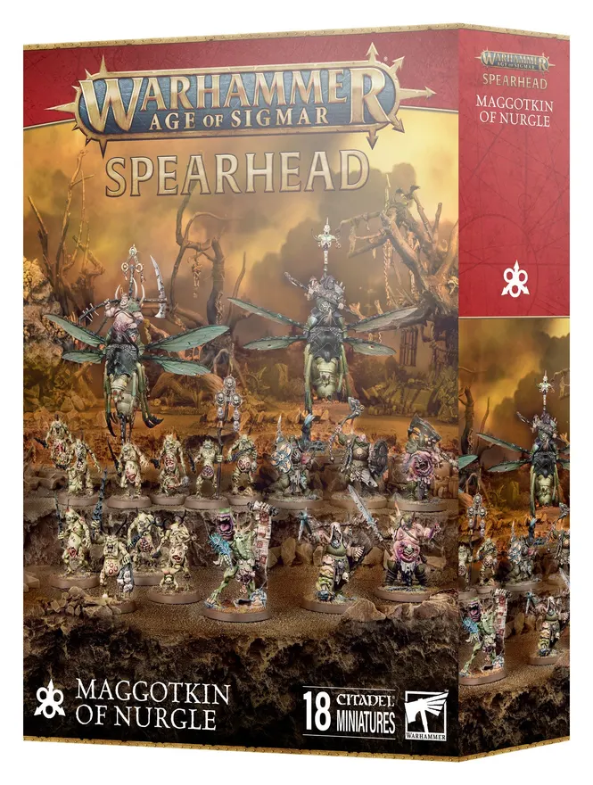 Spearhead Maggotkin Of Nurgle