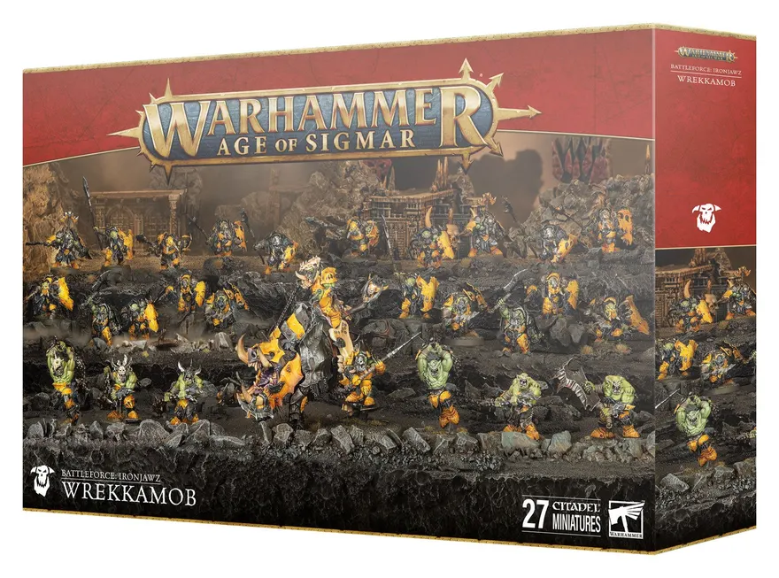 Games Workshop Ironjawz Battleforce: Wrekkamob ( 1 per person)