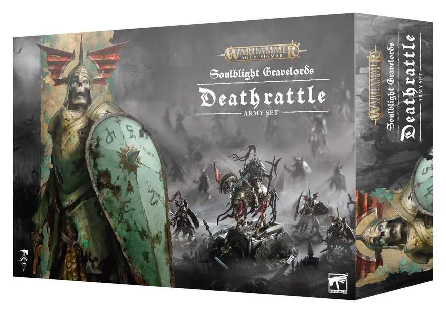Games Workshop Age of Sigmar: Soulblight Gravelords Death Rattle Army set
