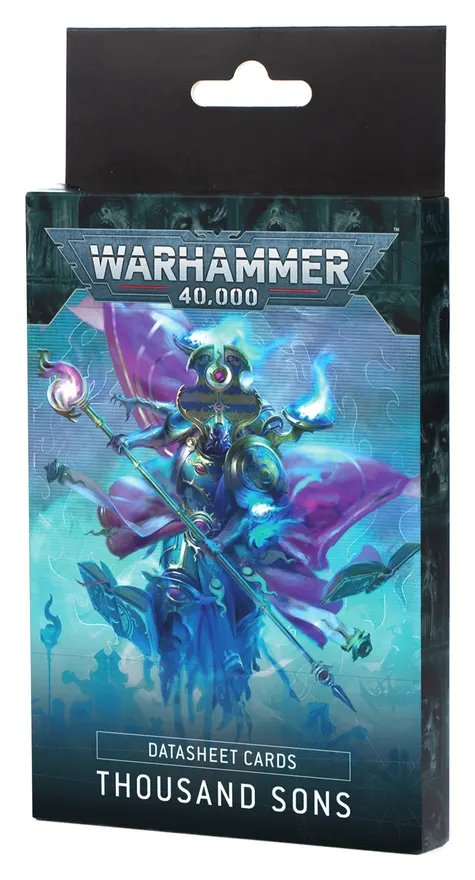 Games Workshop Datasheet Cards: Thousand Sons