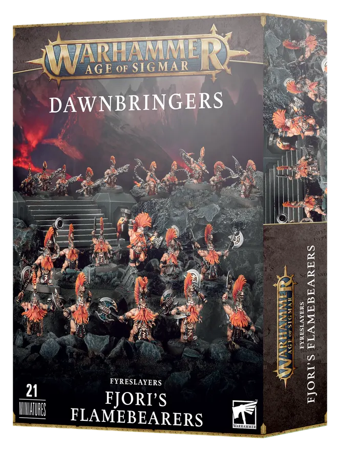 Games Workshop Dawnbringers: Fyreslayers – Fjori'S Flamebearers