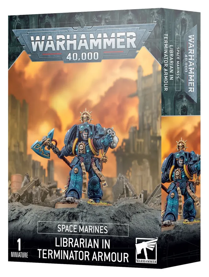 Librarian In Terminator Armour