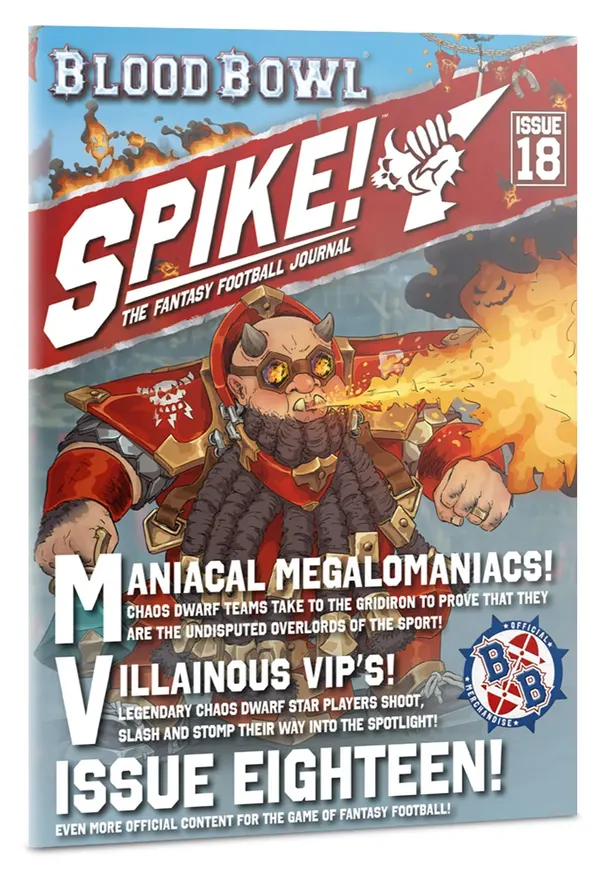 Games Workshop Blood Bowl Spike! Journal Issue 18