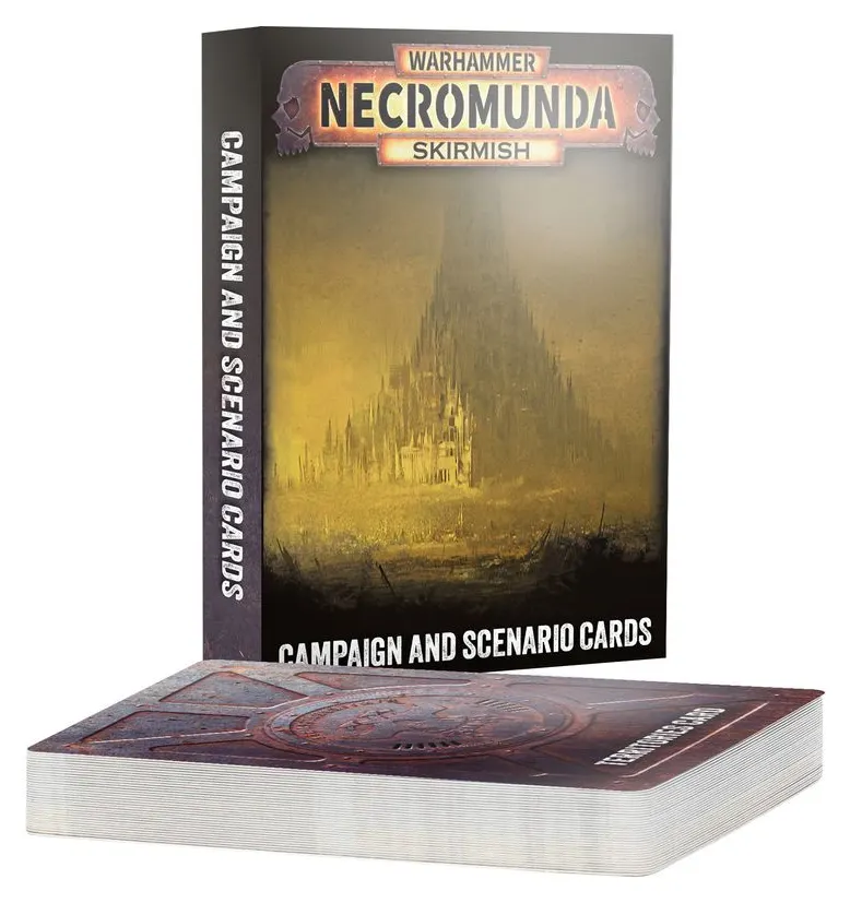 Games Workshop Necromunda Skirmish Campaign and Scenario Cards