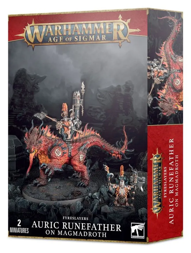 Auric Runefather / Runeson / Runesmiter On Magmadroth