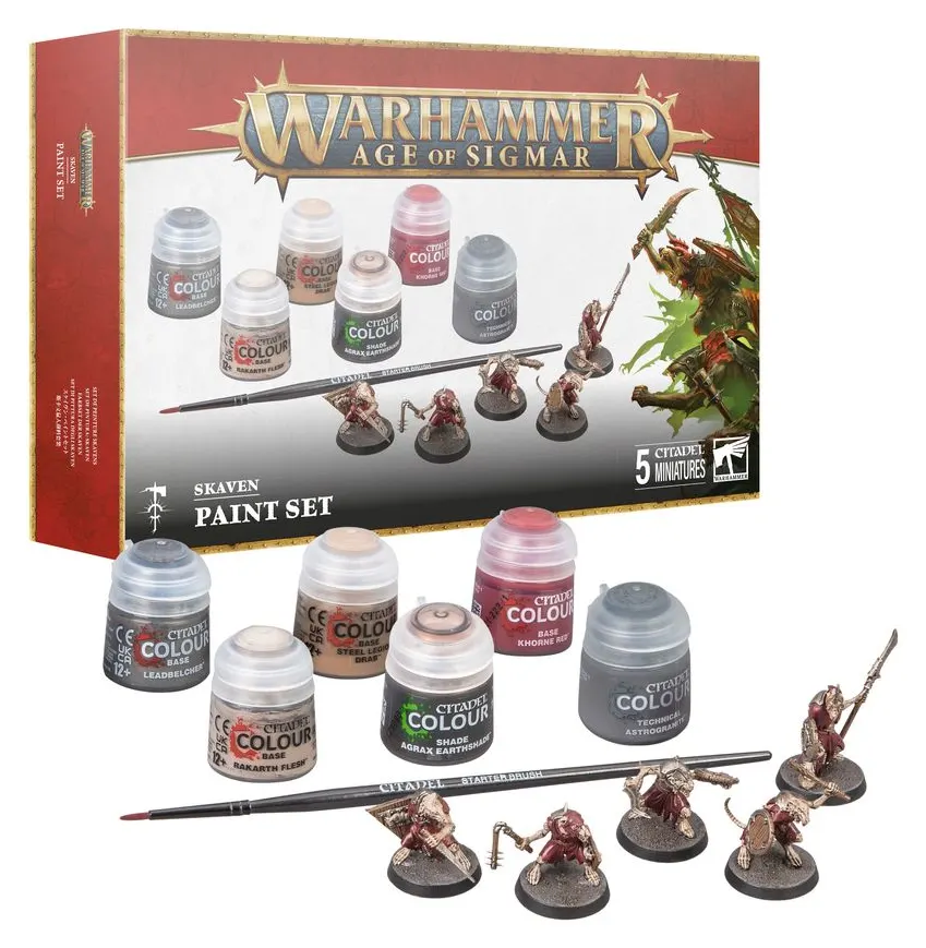 Games Workshop Skaven Paint Set