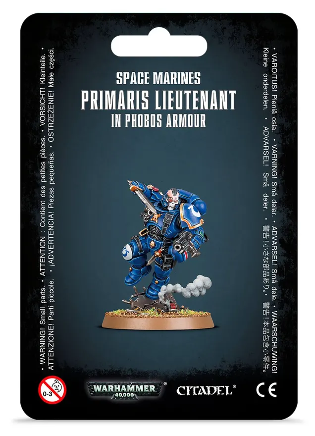 Primaris Lieutenant In Phobos Armour