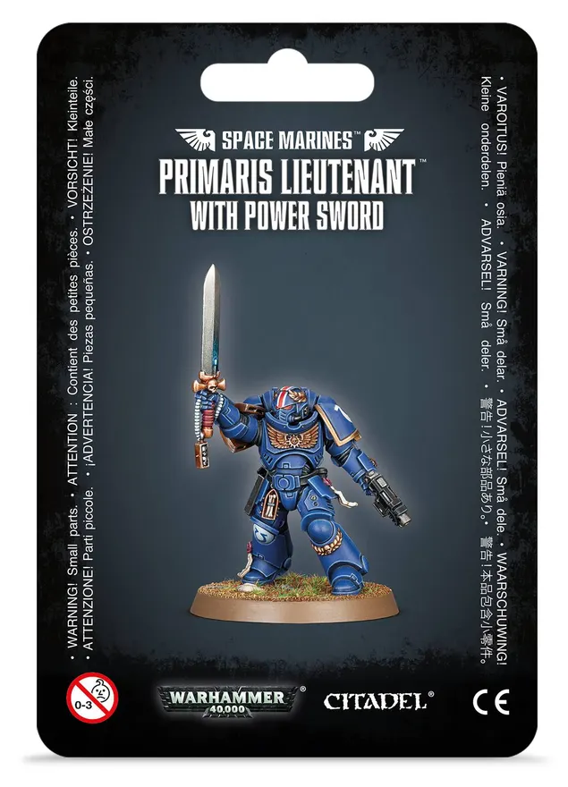Primaris Lieutenant With Power Sword