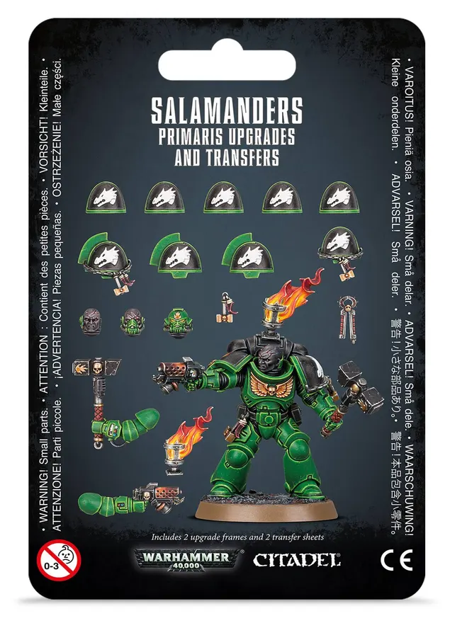 Salamanders Primaris Upgrades And Transfers