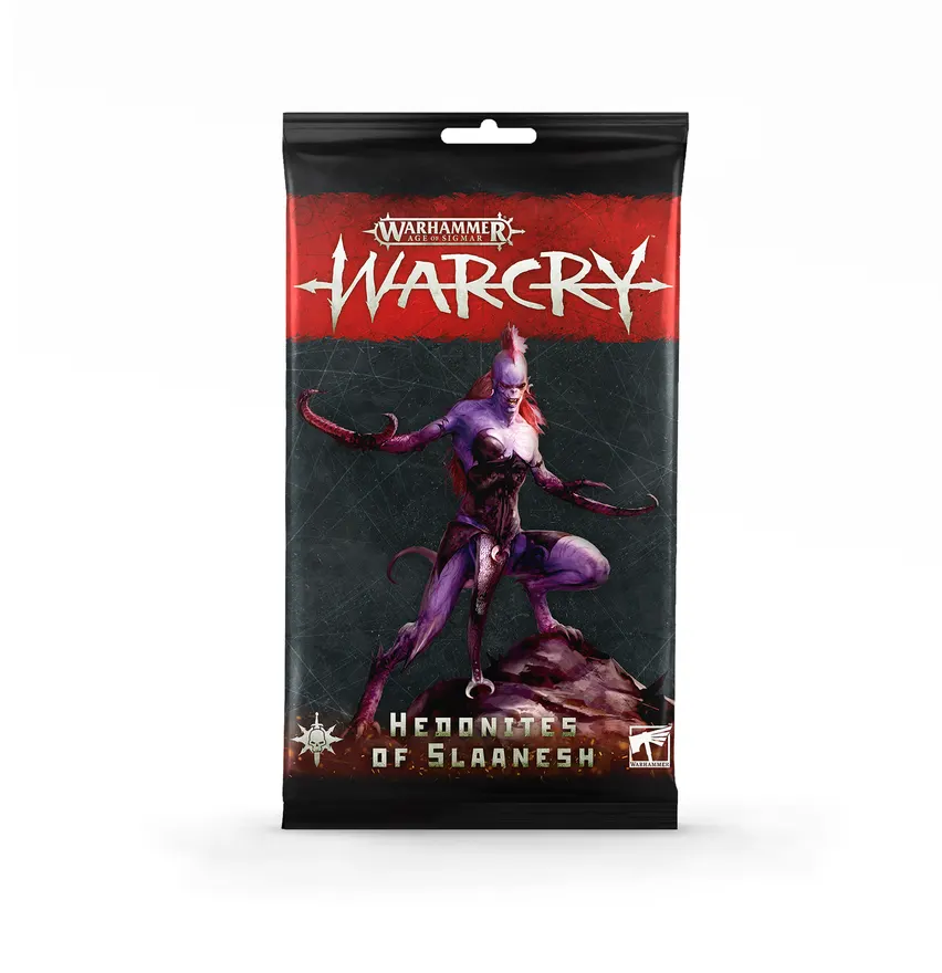 Games Workshop Warcry: Hedonites Of Slaanesh Cards