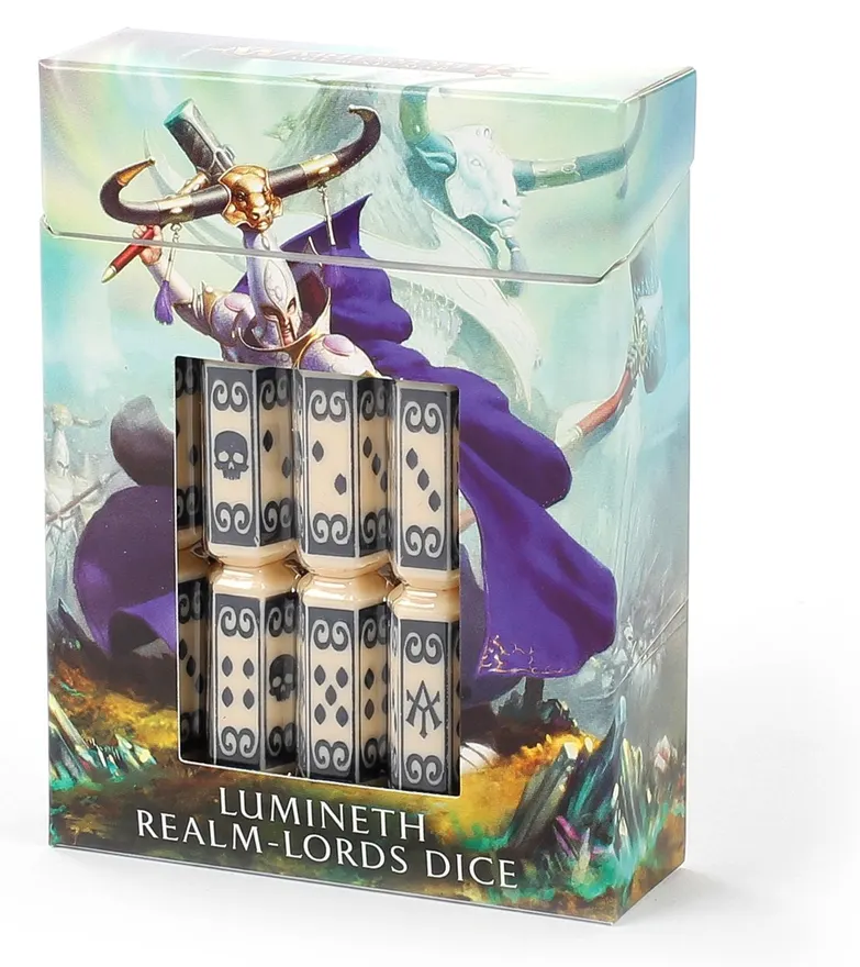 Games Workshop Lumineth Realm-Lords Dice Set