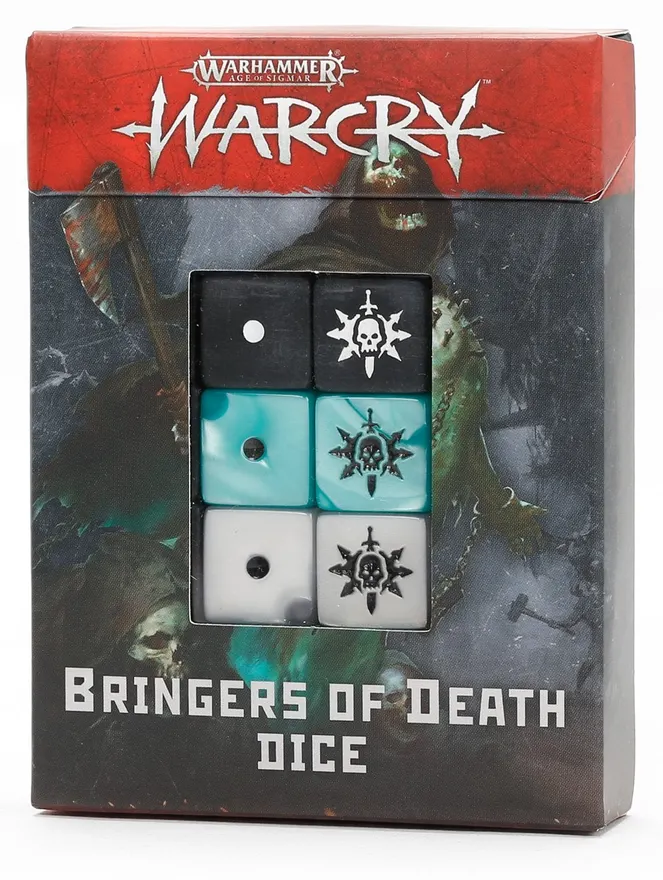 Games Workshop Warcry: Bringers Of Death Dice Set