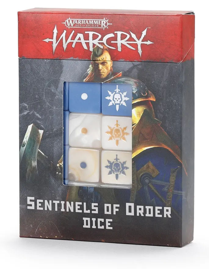 Games Workshop Warcry: Sentinels Of Order Dice Set