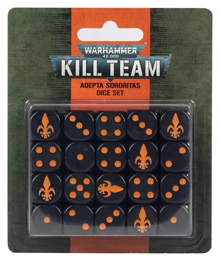 Games Workshop Kill Team: Adepta Sororitas Dice Set