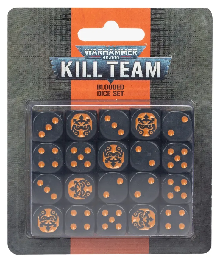 Games Workshop Kill Team: Blooded Dice Set