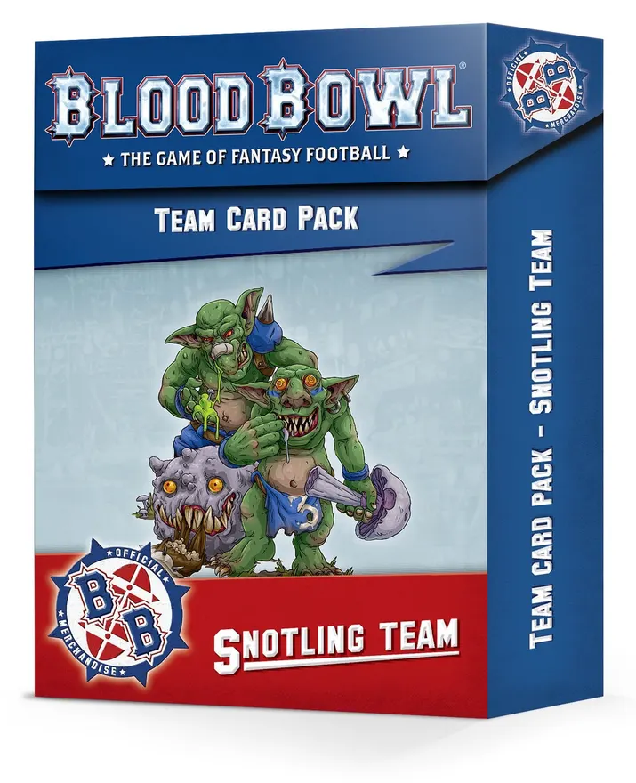 Games Workshop Blood Bowl Snotling Team Card Pack