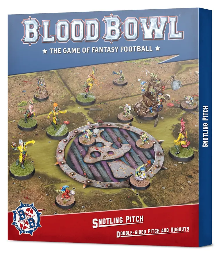 Games Workshop Snotling Pitch – Double-Sided Pitch And Dugouts Set
