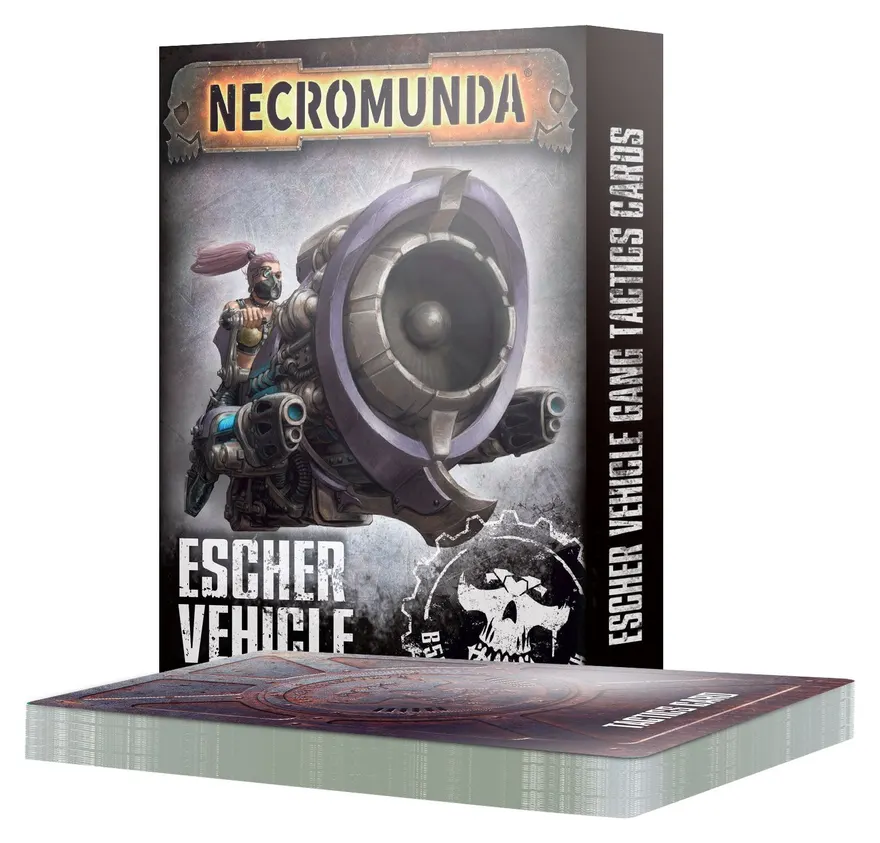 Games Workshop Escher Vehicle Gang Tactics Cards