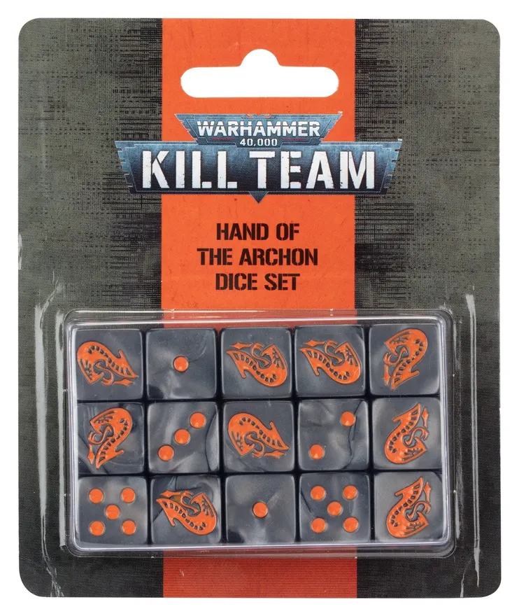 Games Workshop Kill Team: Hand Of Archon Dice Set