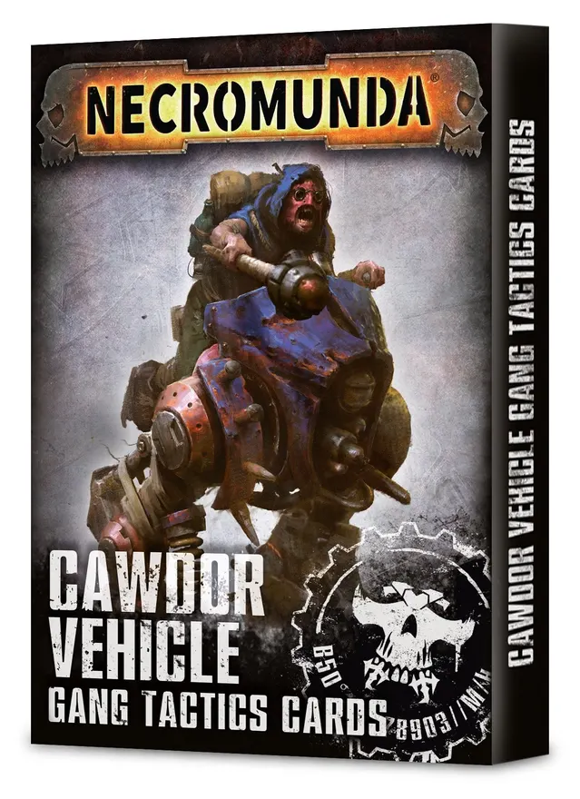 Games Workshop Cawdor Vehicle Gang Tactics Cards
