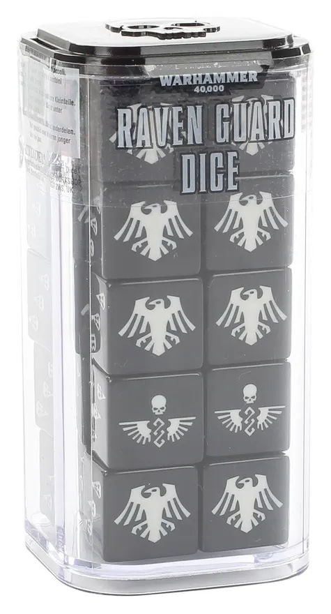 Raven Guard Dice Set - Space Marines
