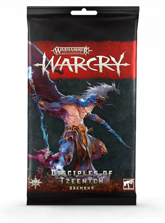 Games Workshop Warcry: Disciples Of Tzeentch Card Pack