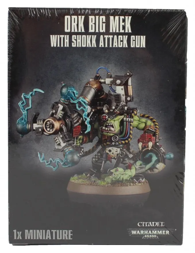 Big Mek with Shokk Attack Gun