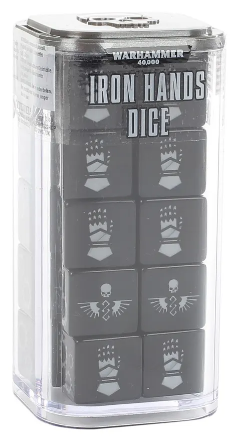 Iron Hands Dice Set - Space Marines