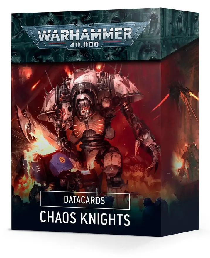 Datacards: Chaos Knights (2022) (Udgået)