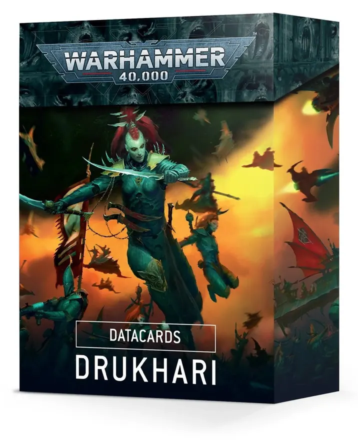 Datacards: Drukhari (2021) (Udgået)