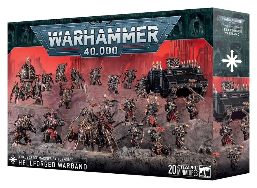 CHAOS SPACE MARINES: HELLFORGED WARBAND