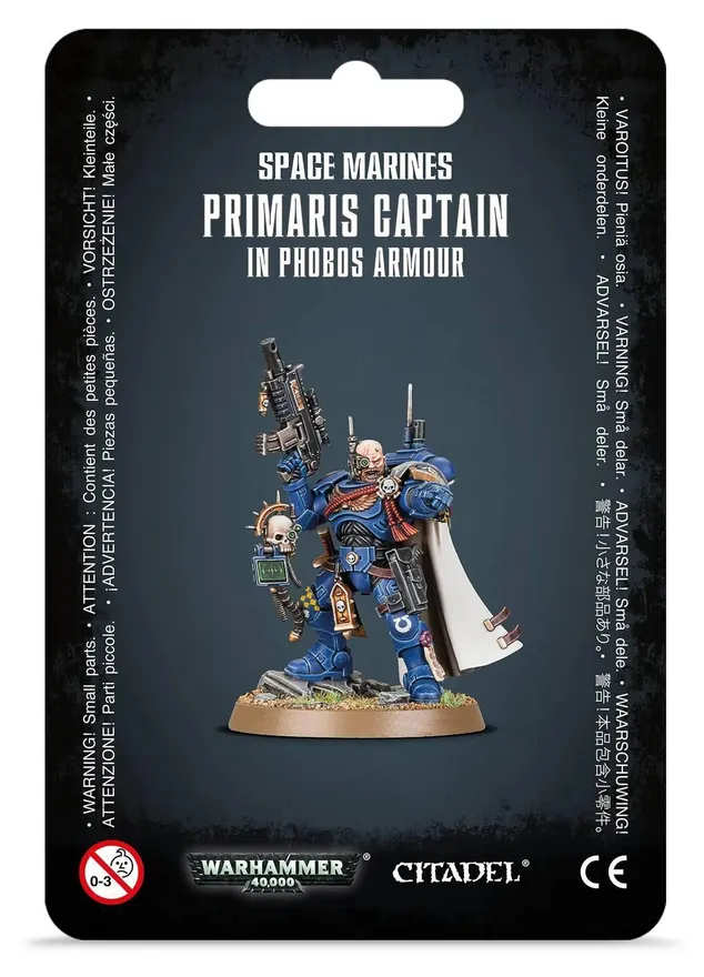 Primaris Captain In Phobos Armour