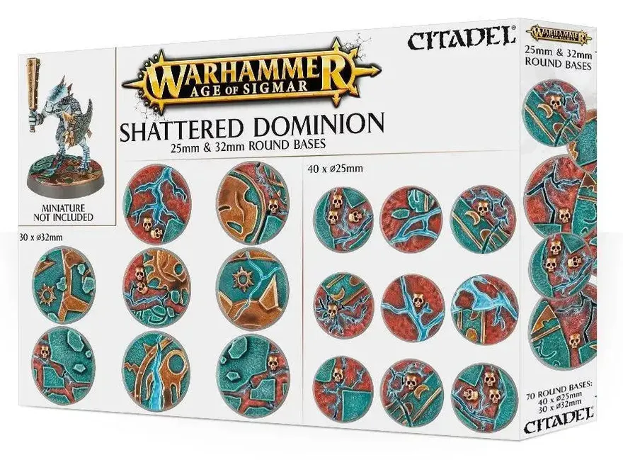 Shattered Dominion: 25 & 32mm Bases