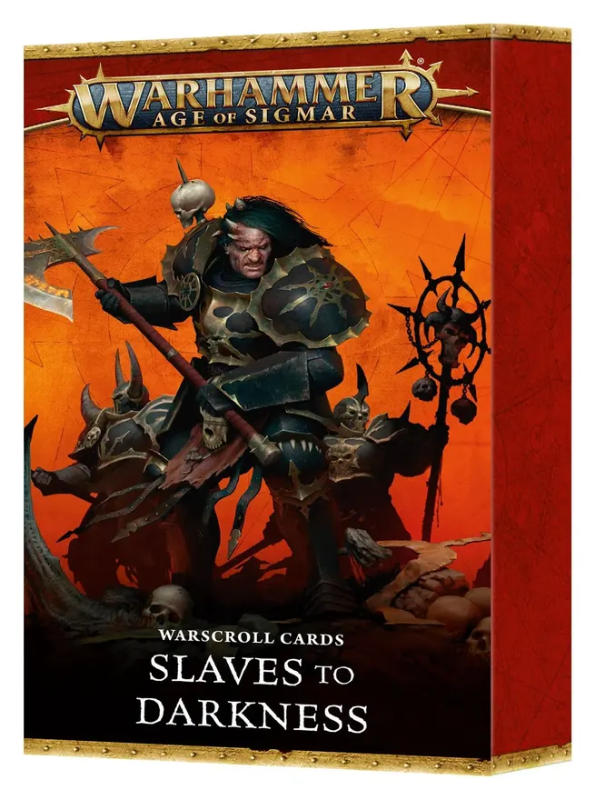 Warscroll Cards: Slaves To Darkness (4th Edition)