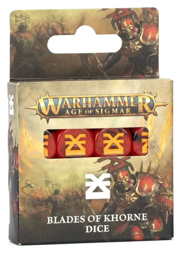 Blades Of Khorne Dice