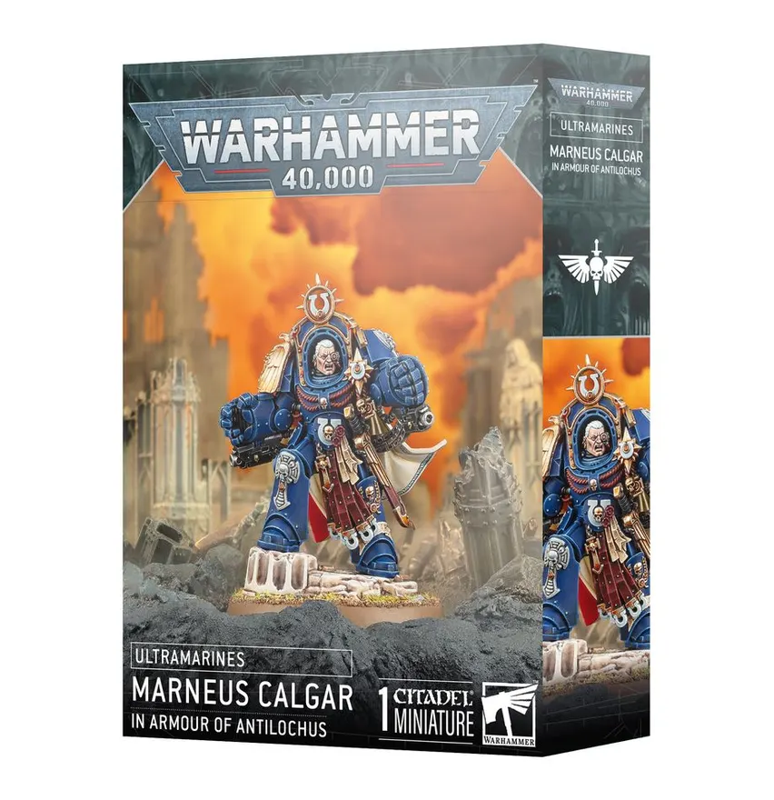 Warhammer 40k: Marneus Calgar in Armour of Antilochus