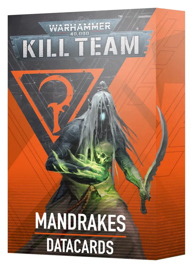 Warhammer 40,000: Kill Team: Mandrakes – Datacards