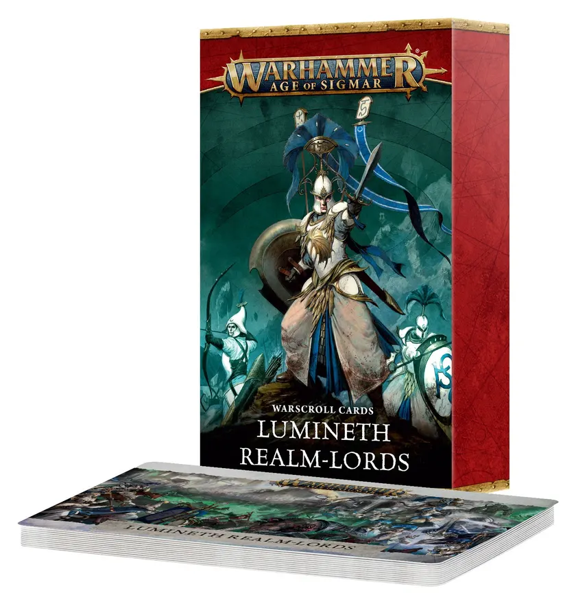 WARSCROLL CARDS: LUMINETH REALM-LORDS