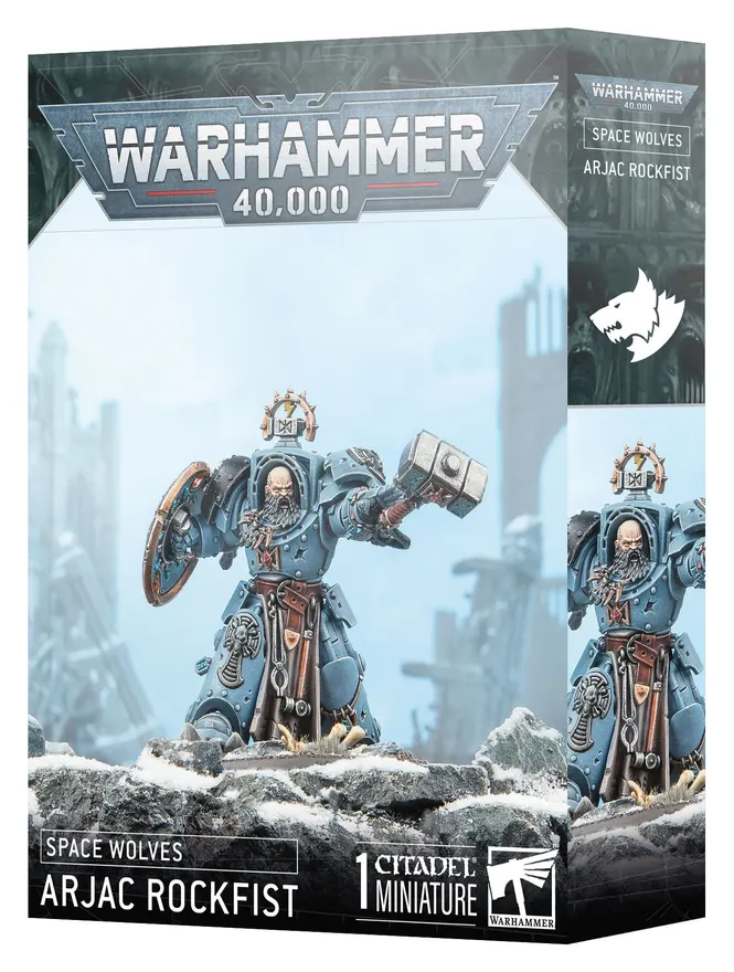 Warhammer 40,000: Space Wolves - Arjac Rockfist