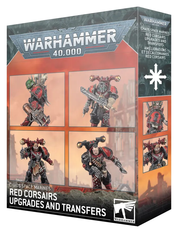 Warhammer 40,000: Chaos Space Marines - Red Corsairs Upgrades and Transfers