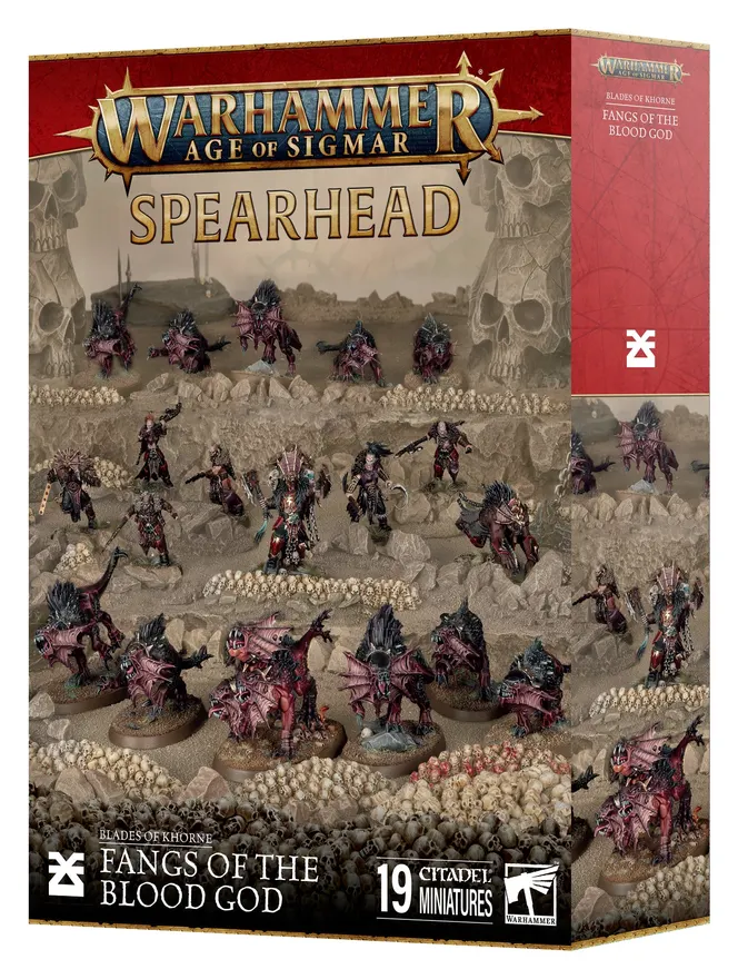 Age of Sigmar Spearhead: Blades of Khorne Fangs of the Blood God