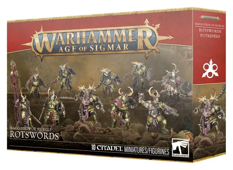 MAGGOTKIN OF NURGLE: ROTSWORDS