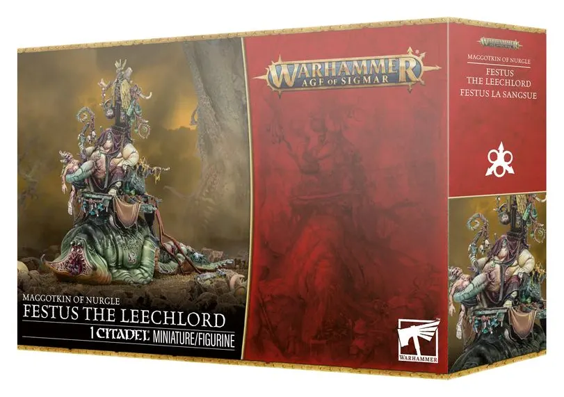 Warhammer Age of Sigmar: Maggotkin of Nurgle - Festus the Leechlord