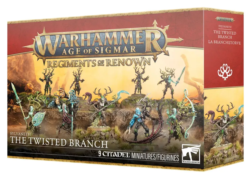 Warhammer Age of Sigmar: Sylvaneth - The Twisted Branch, Regiment of Renown