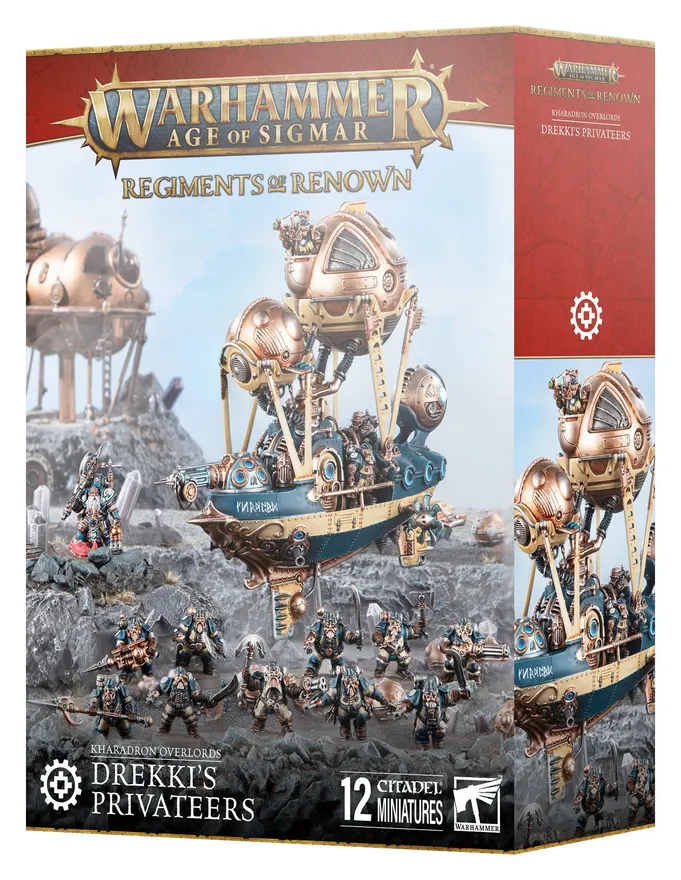Warhammer Age of Sigmar: Kharadron Overlords - Regiment of Renown, Drekki's Privateers