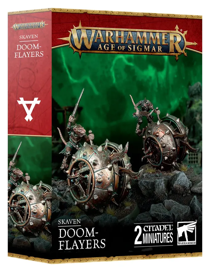 DOOM FLAYERS set di 2 miniature SKAVEN warhammer AGE OF SIGMAR età 12+ Games Workshop - 1
