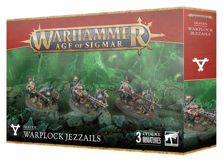 Warhammer Age of Sigmar: Skaven - Warplock Jezzails
